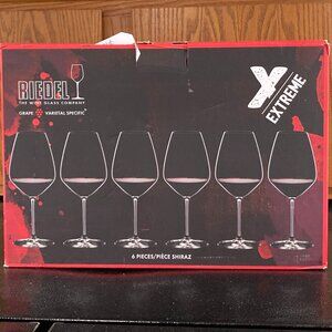 RIEDEL Extreme Shiraz 6 pack of glasses